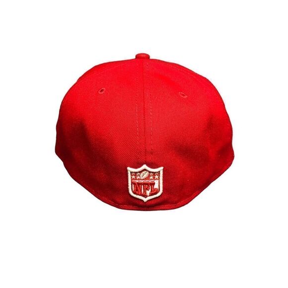 New Era San Francisco 49ers Citrus Pop 59FIFTY Fitted Hat Cap Size 8 - Picture 4 of 5